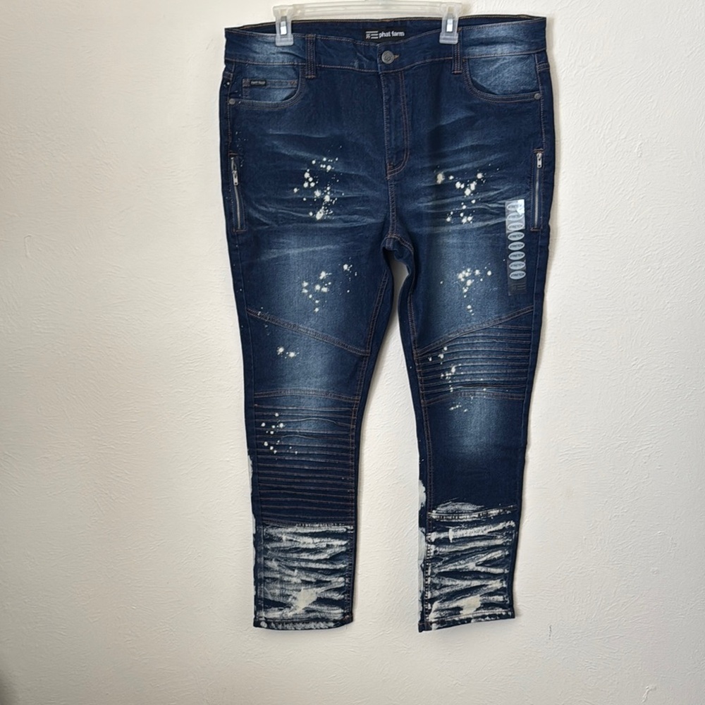 Phat Farm Distressed Skinny Jeans
